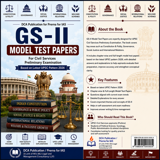 GS 2 Model Test Paper